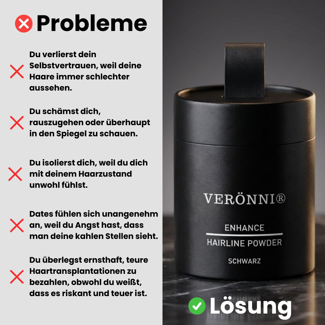 SafeHair® – Sofort volleres Haar in 5 Sekunden
